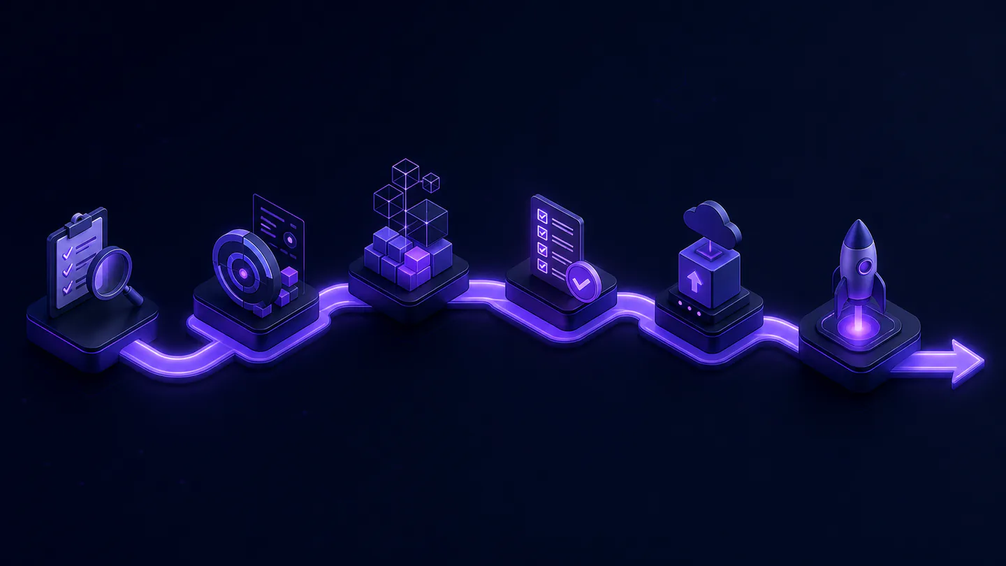 Audit, opportunity mapping, build, test, and deployment