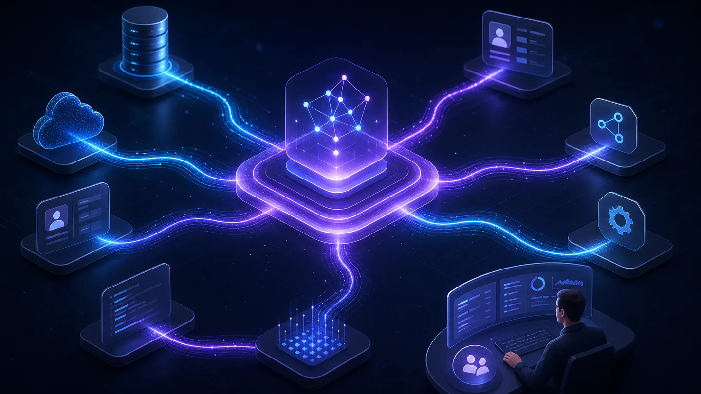 Tailored AI workflows integrated with CRM, APIs, and data stores