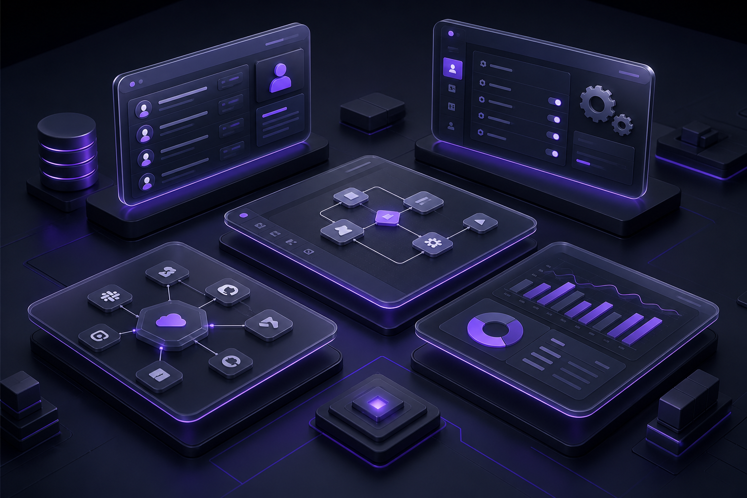 Modular capabilities: CRM, admin consoles, workflow automation, integrations, and operational reporting