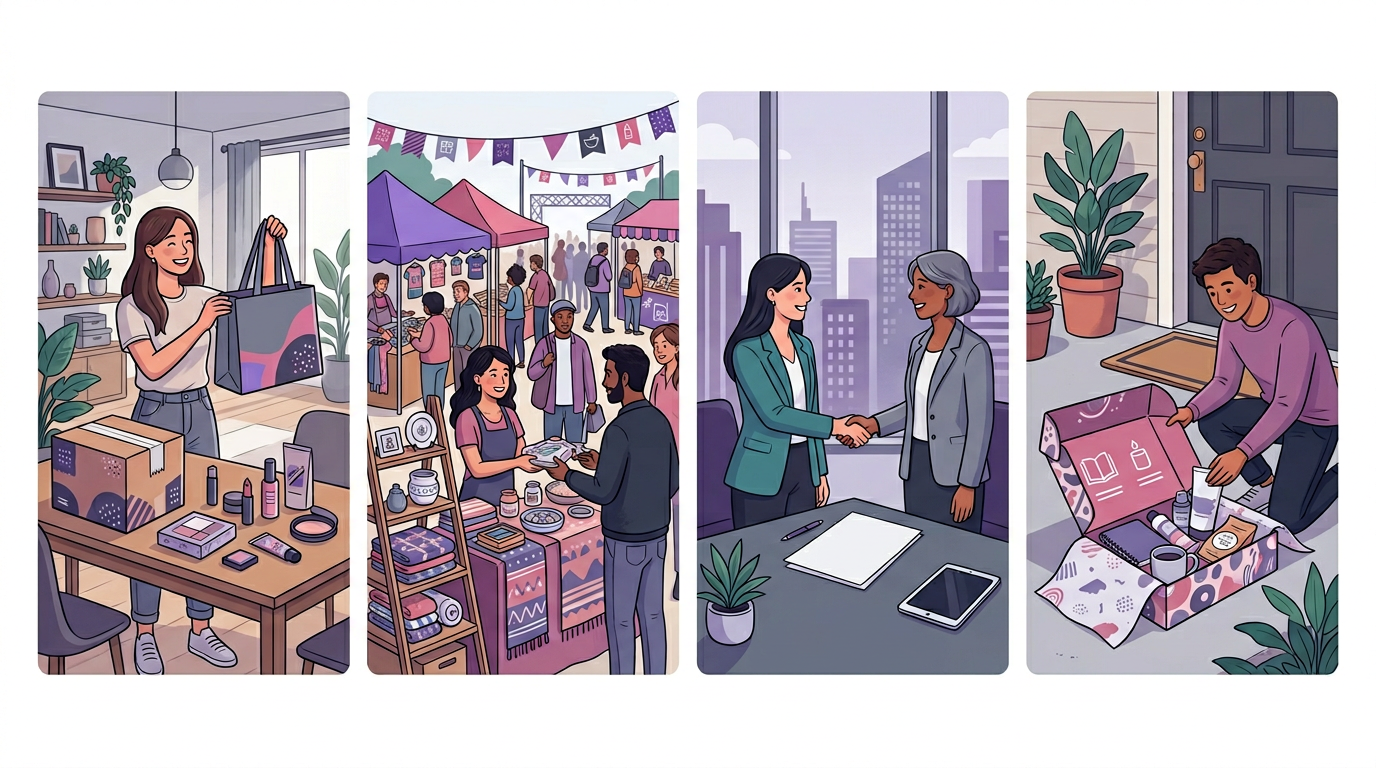 DTC, marketplace, B2B, and subscription ecommerce use cases